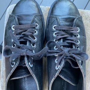 COMME des GARÇONS Platform Leather Sneakers Made In Japan RARE